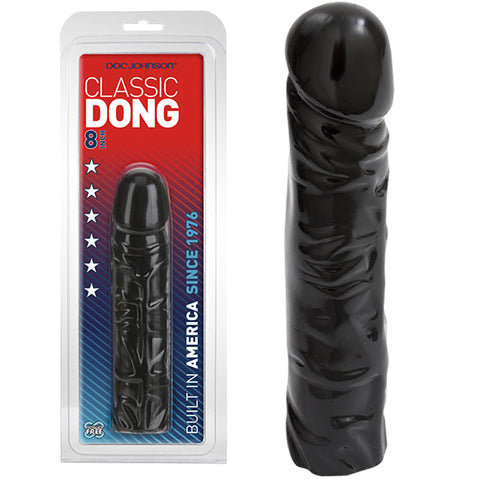 Classic Dong: 8in. (Black)