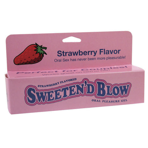 Sweeten D Blow: Strawberry Oral Gel
