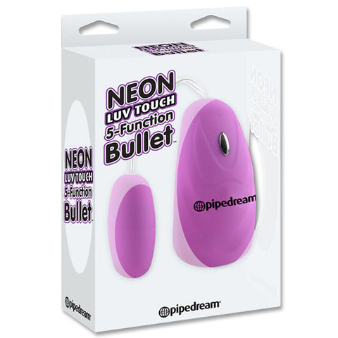 Neon Luv Touch 5 Function Bullet Purple