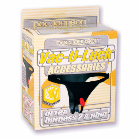 Vac-U-Lock Ultra Harness w/Plug Black
