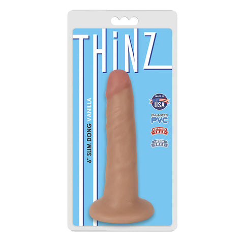 Thinz 6in Slim Dong Vanilla