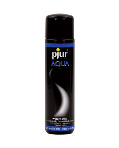 Pjur Aqua Personal Water Based Personal Lubricant - 100 ml Bottle