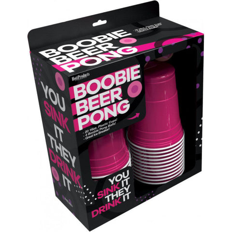 Boobie Beer Pong Boxed Set W/Cups&Balls