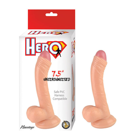 Hero 7.5in Uncircumcised Dong