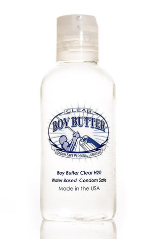 BOY BUTTER LUBRICANT CLEAR 4OZ BOTTLE (Out Mid Aug)