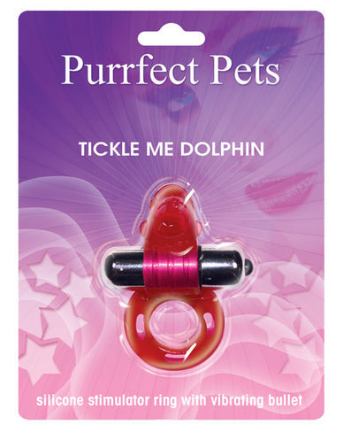 Wet Dreams Purrfect Pet Tickle Me Dolphin - Magenta