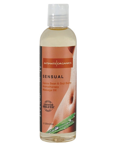 Intimate Earth Sensual Massage Oil - 120 ml Cocoa Bean & Gogi Berry