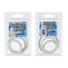 Rubber Ring 3 Piece Set - White