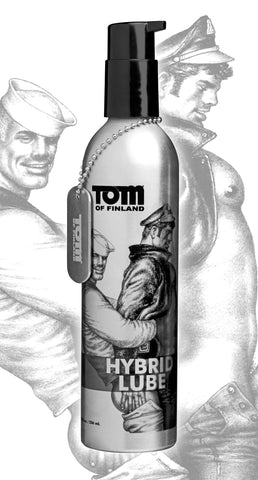 Tom of Finland Hybrid Lube- 8 oz